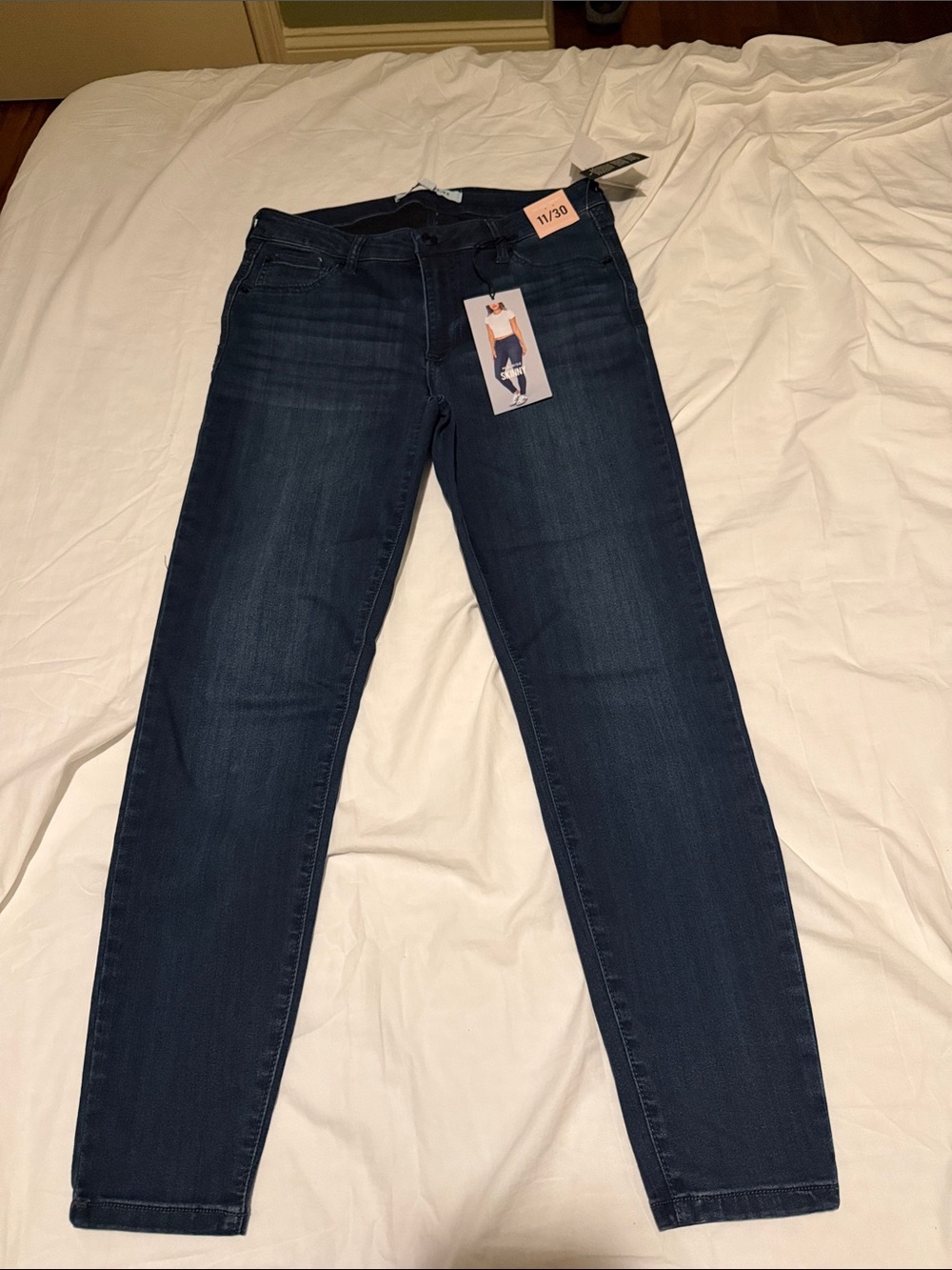 Celebrity Pink Dark Blue Skinny Jeans